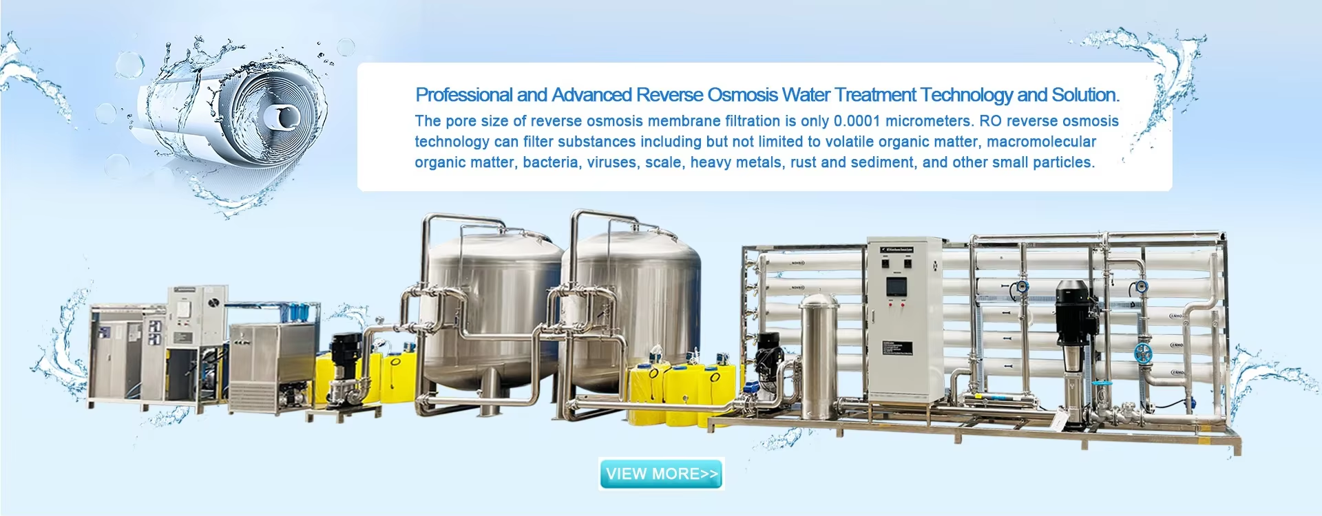  Peralatan Pengolahan Air Reverse Osmosis Tingkat Lanjut