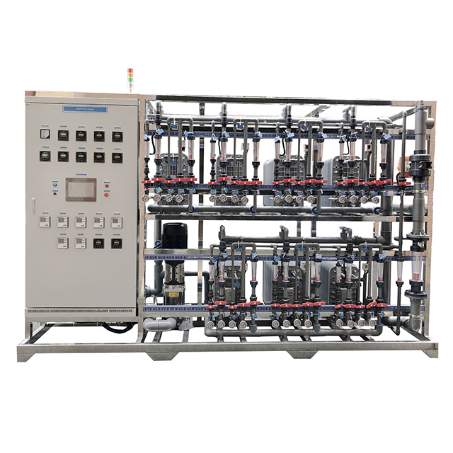 Sistema de agua desionizado de dos etapas de la planta de tratamiento de agua de &oacute;smosis inversa del equipo industrial del agua ultrapura 35000L/H