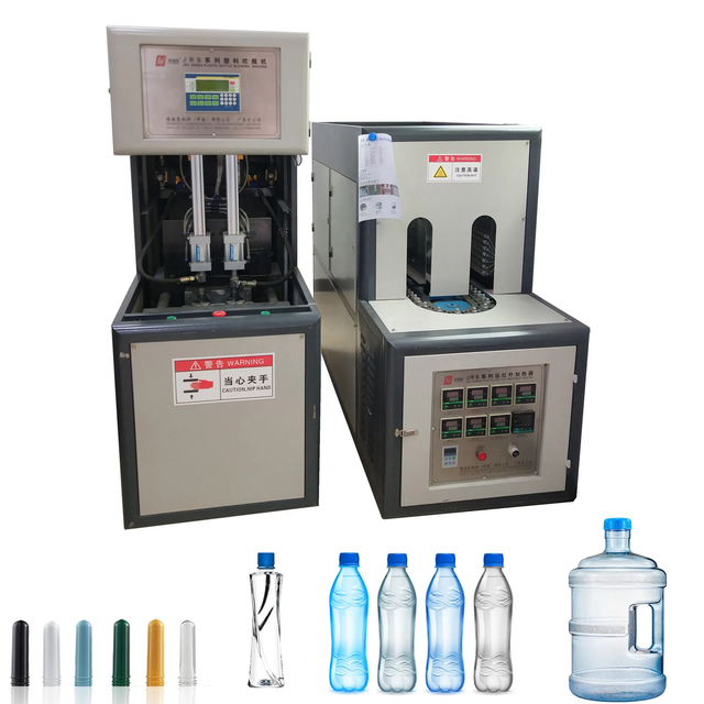 M&aacute;quina de soplado semiautom&aacute;tica, 2 cavidades, 500ml, botella de pl&aacute;stico/PET, fabricaci&oacute;n de barril, maquinaria de moldeo por soplado